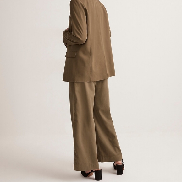 Madewell Drapeweave Carley Wide-Leg Pants - Picture 3 of 11